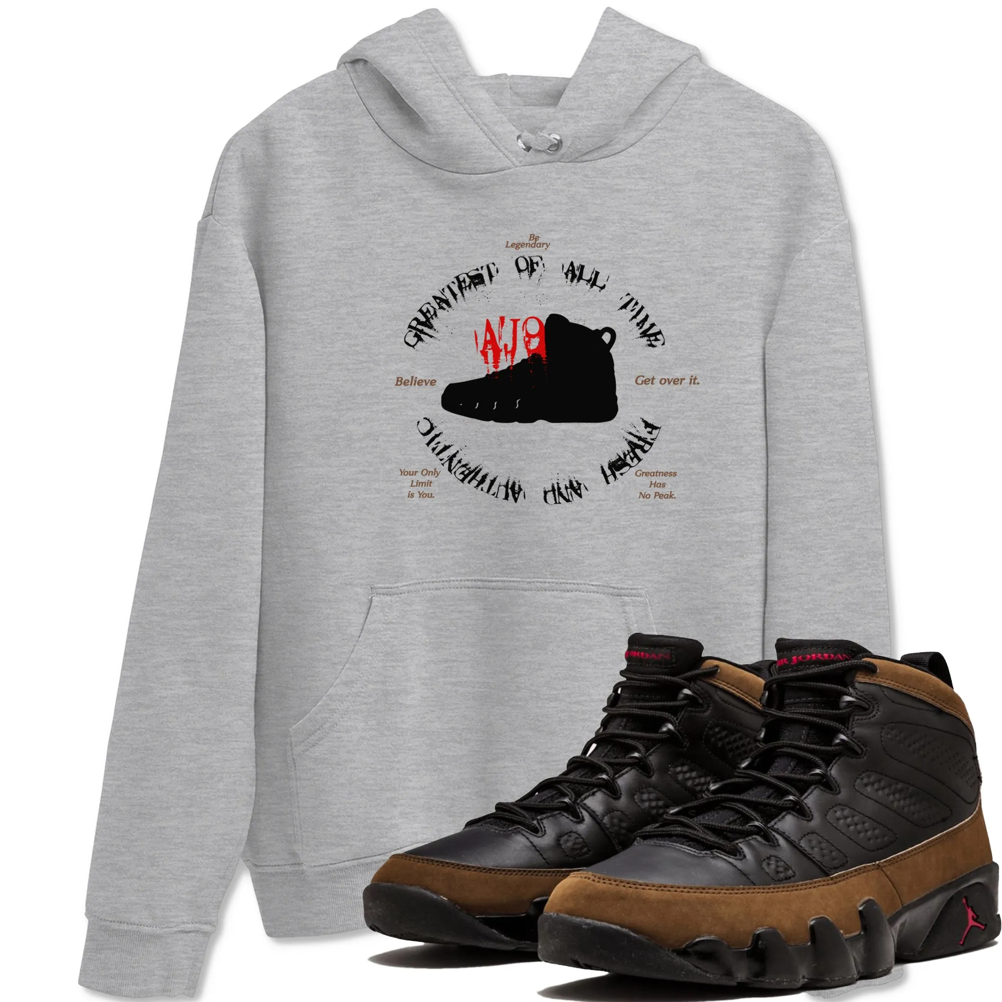 - Flexible 9 SNRT Goat Sneaker Jordan Bold Kick Olive Air Tees