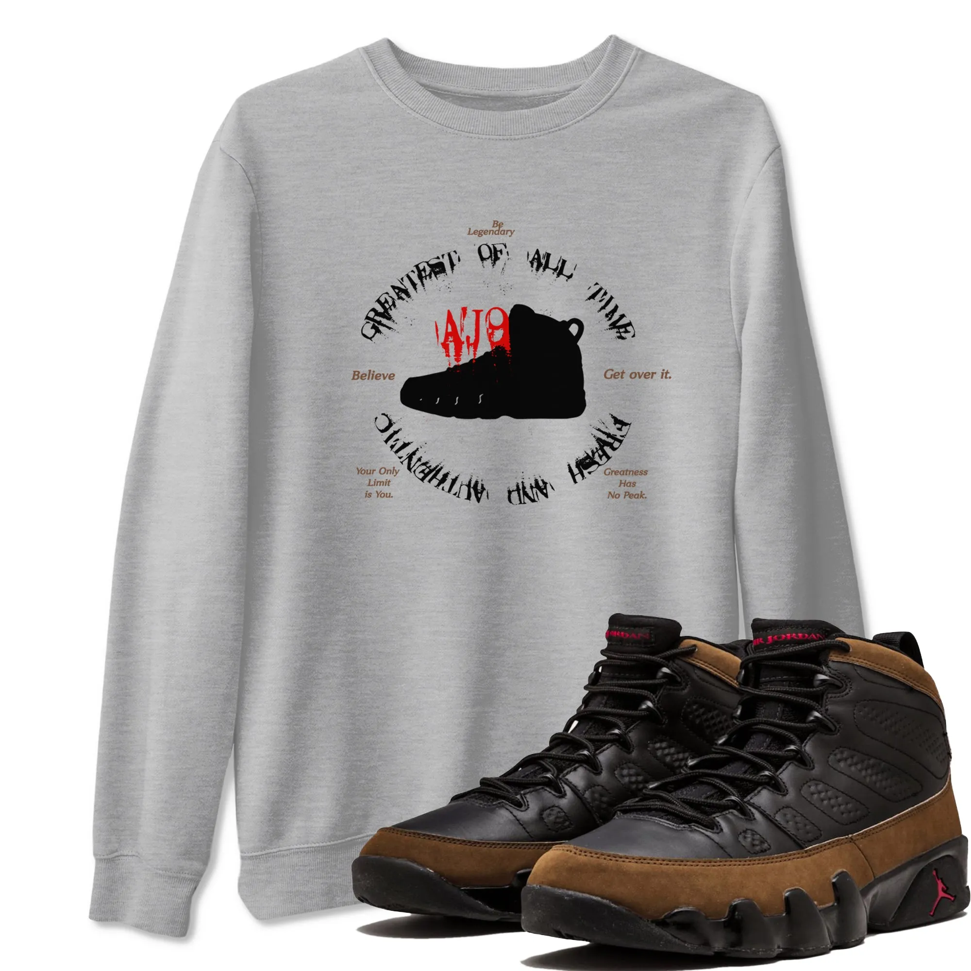 - Flexible 9 SNRT Goat Sneaker Jordan Bold Kick Olive Air Tees