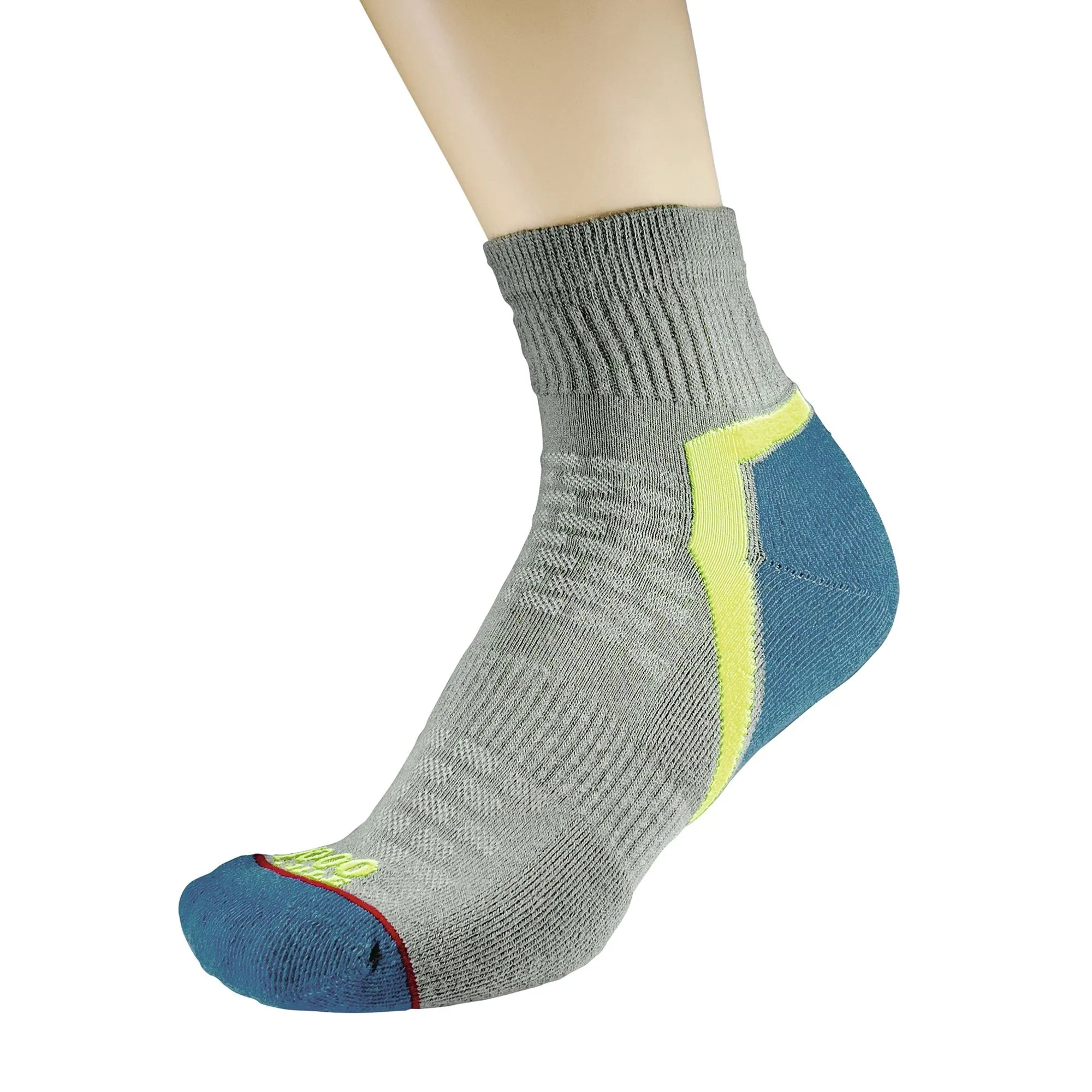 1 Pack Ladies Active Quarter Repreve Socks