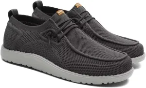 1TAZERO Men Wide Width Slip On Shoes Loafer with Arch Support Insoles Men Casual Shoes for Plantar Fasciiti with Arch Support