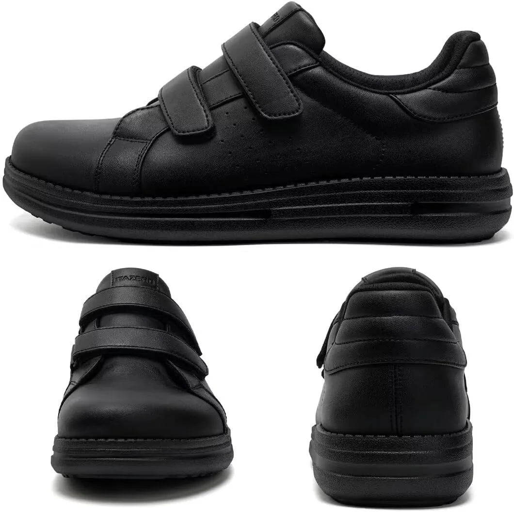 1TAZERO Wide-Shoes for Men - Toe-Box Walking Shoes with Arch Support