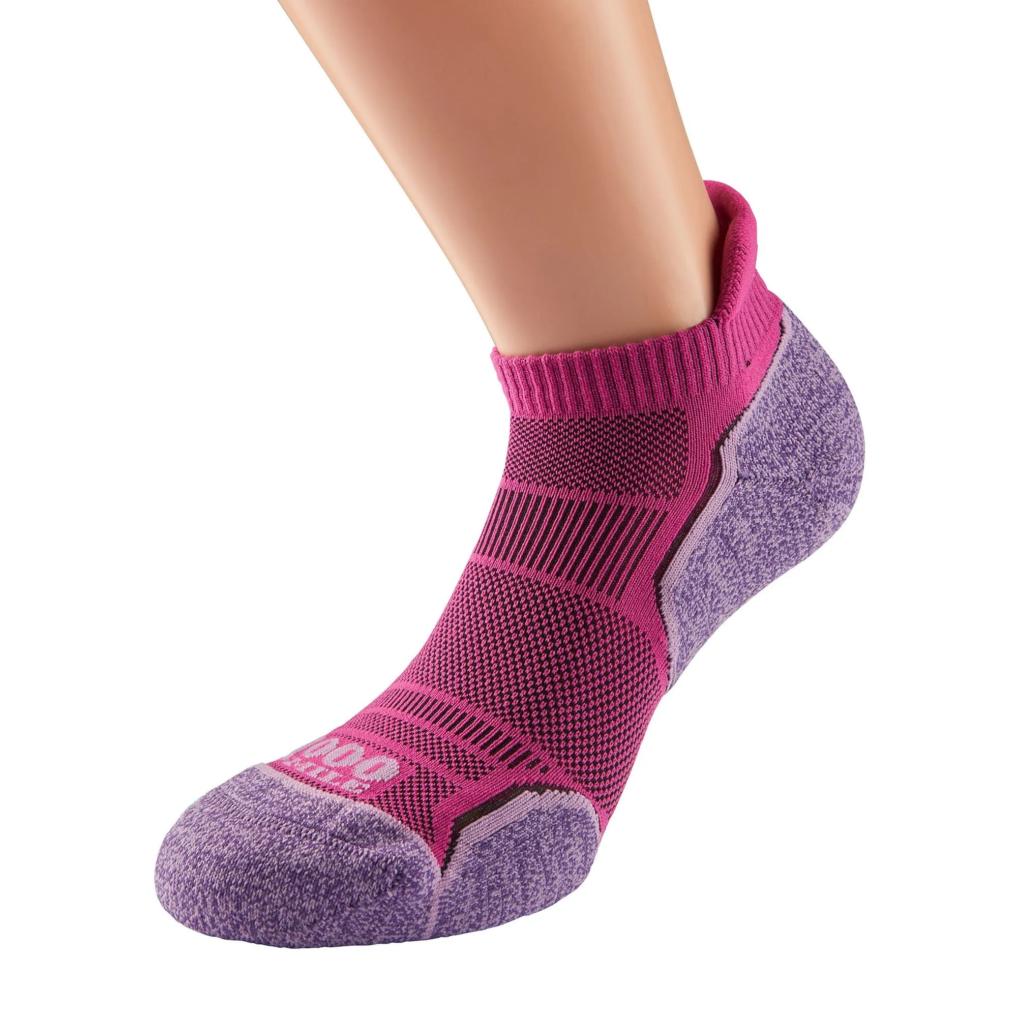 2 Pack Ladies Single Layer Running Ankle Socks