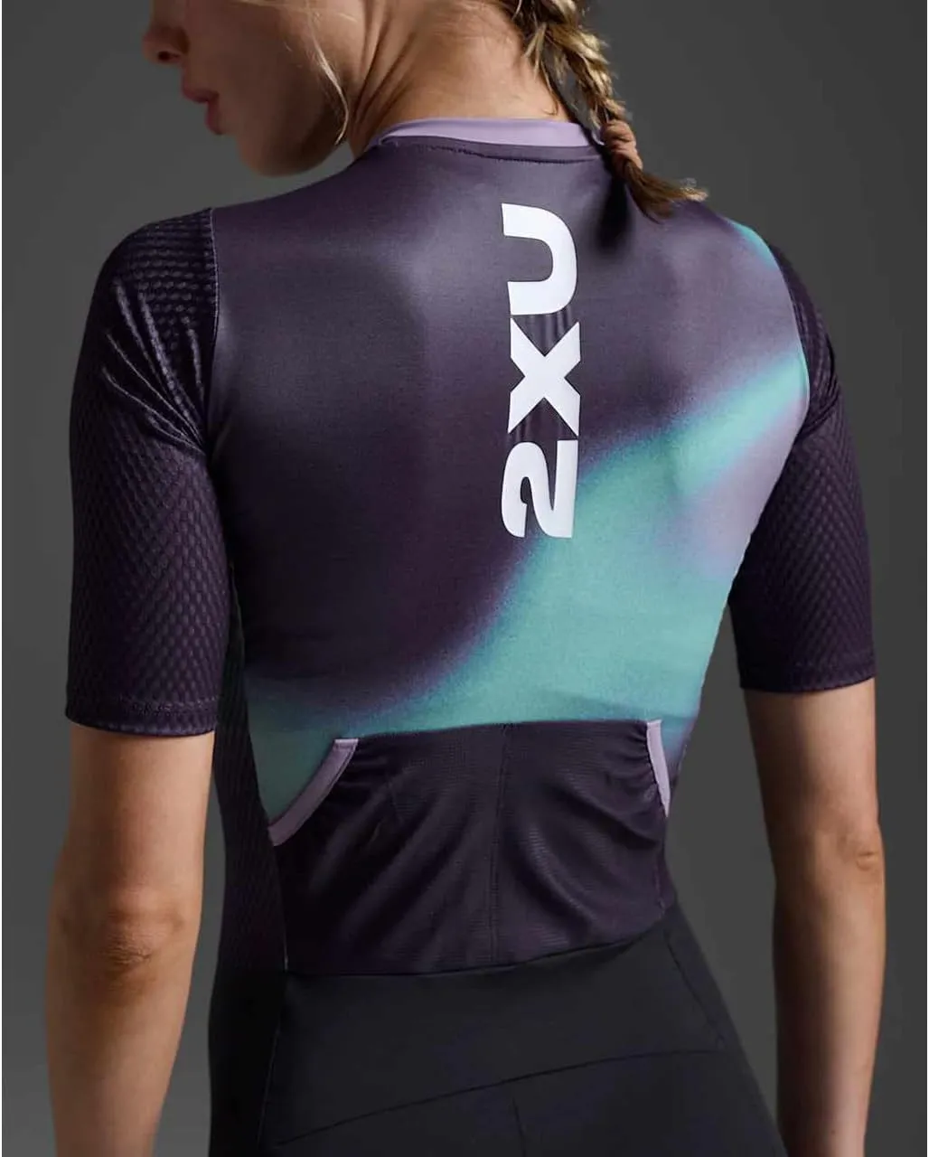 2XU Women's Aero Hex Sleeved Tri Suit