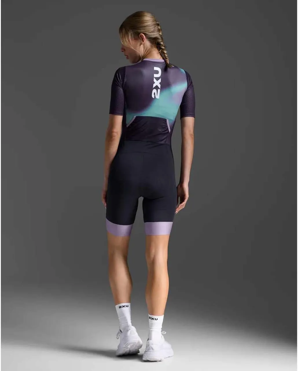 2XU Women's Aero Hex Sleeved Tri Suit