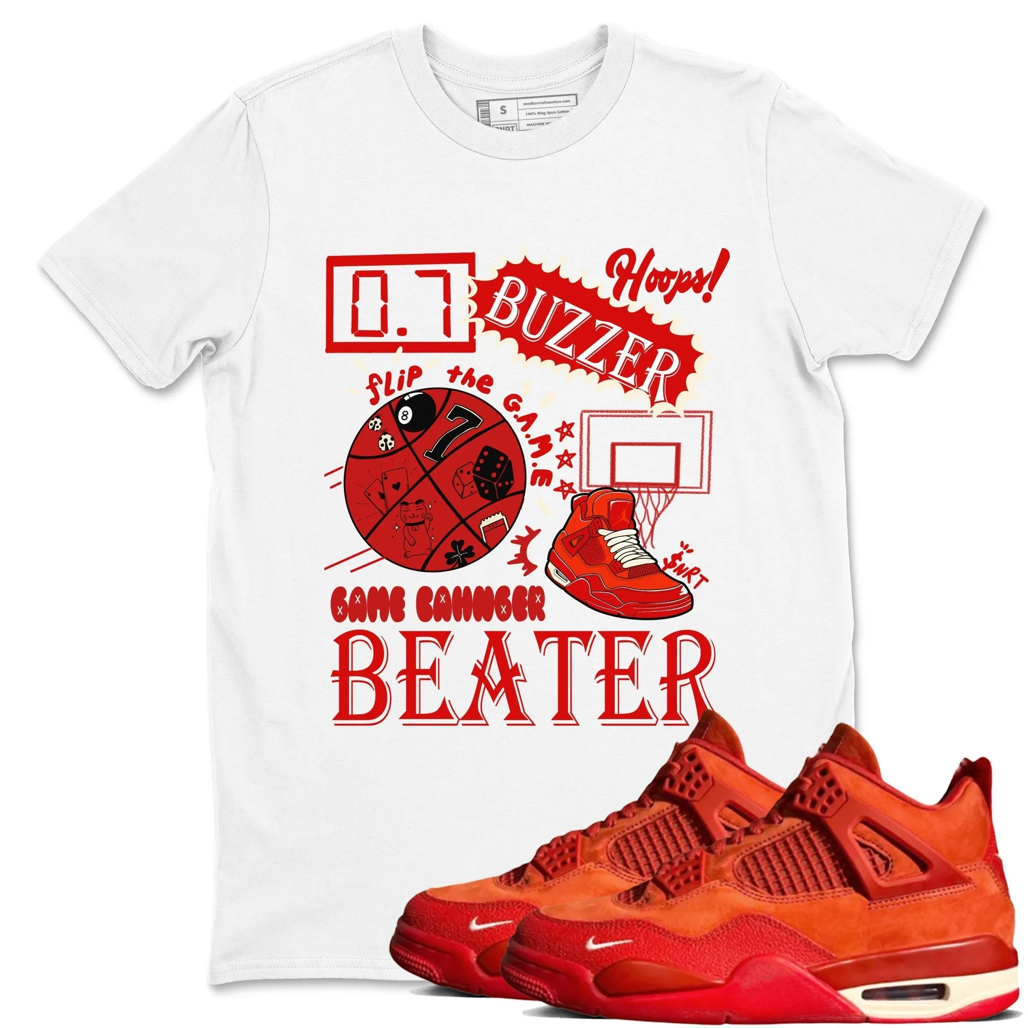 4 Air Jordan - By Brick Tees Game Flexible Brick Buy-one-get-one Changer Sneaker SNRT