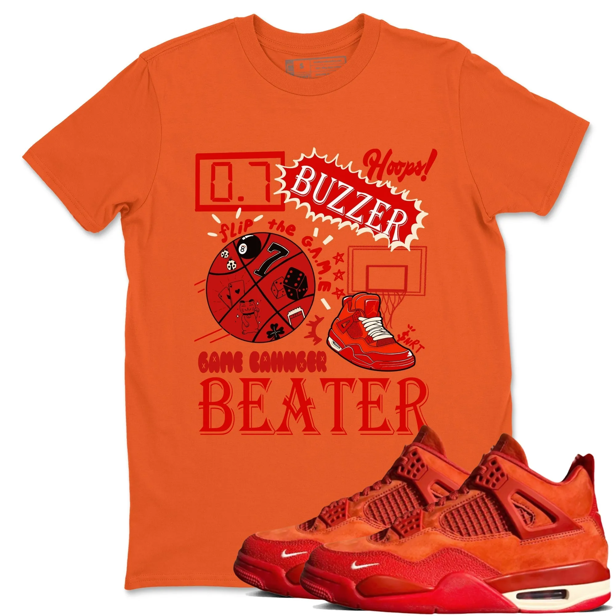 4 Air Jordan - By Brick Tees Game Flexible Brick Buy-one-get-one Changer Sneaker SNRT