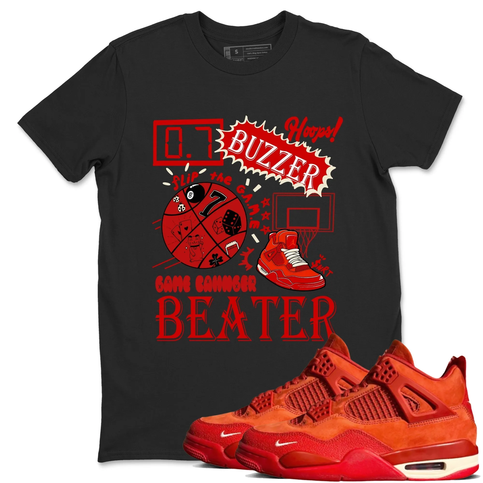 4 Air Jordan - By Brick Tees Game Flexible Brick Buy-one-get-one Changer Sneaker SNRT