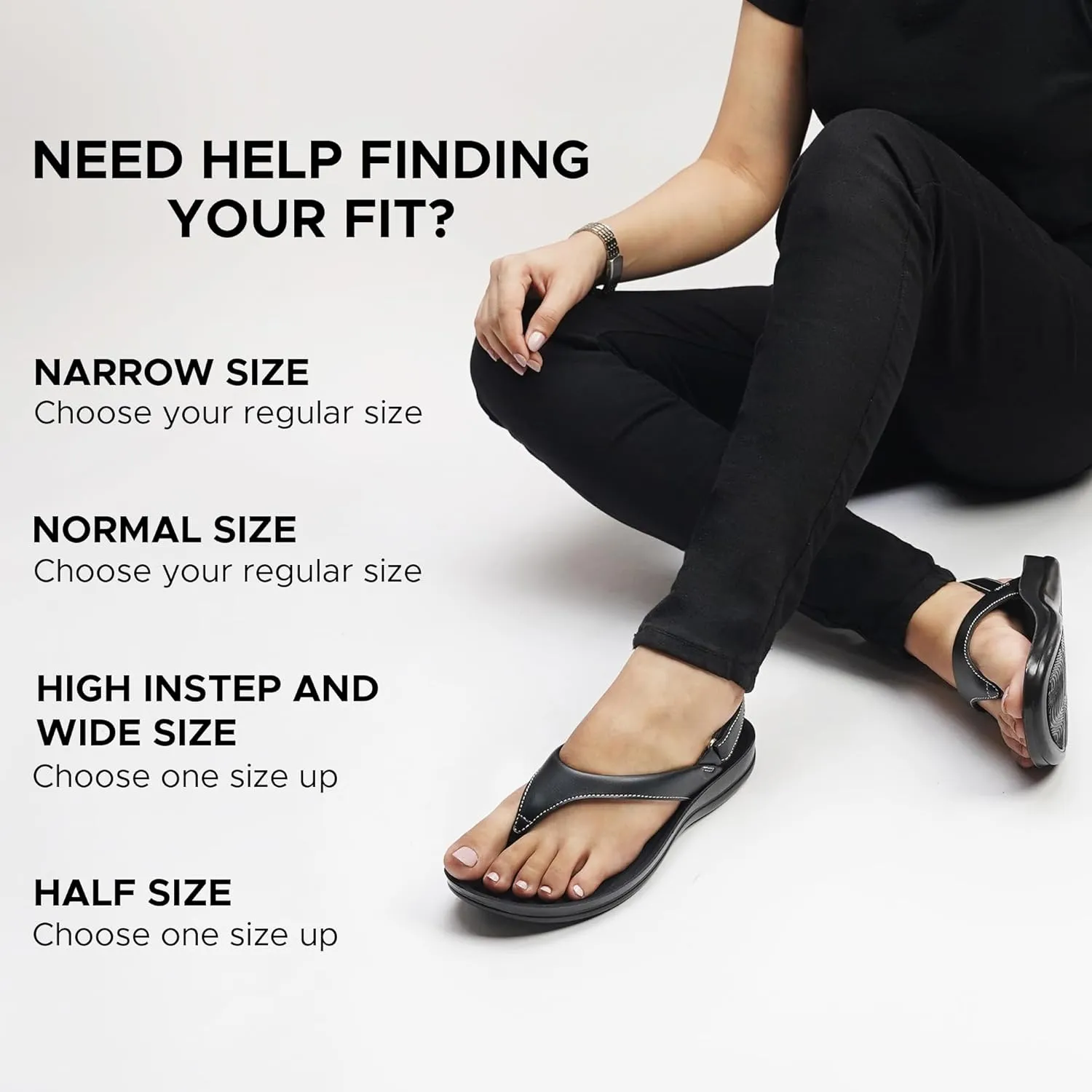 AEROTHOTIC Comfortable Arch Support Slingback Flats for Women Sandals Cute Soft T-Strap Toe Post Casual Fashion Dressy Flip Flops Vacation Essentials