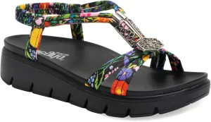 Alegria by PG Lite Women's Roz Tropic Platform Sandal Slide, Sweet Emotions, 9.5-10