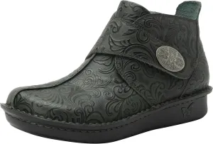 Alegria Womens Caiti Pine Gale Leather Ankle Boots 11.5-12 M US