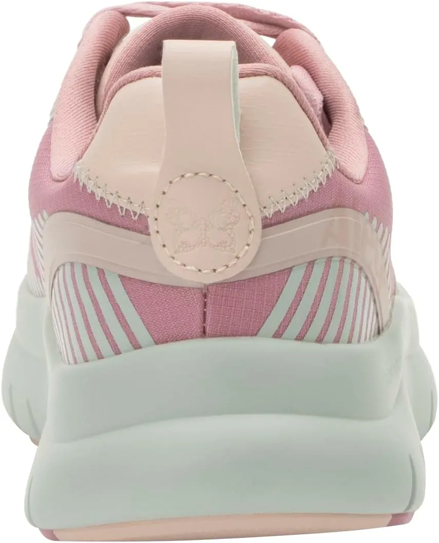Alegria Women's Solstyce - Rok N Roll - Energizing Support for Effortless Movement - Slip-Resistant with Arch Support - Athletic Sneaker - Walking Shoes