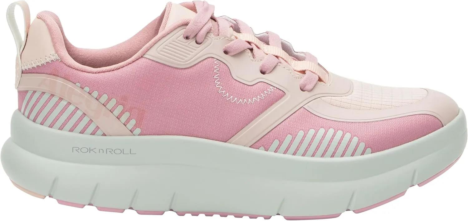 Alegria Women's Solstyce - Rok N Roll - Energizing Support for Effortless Movement - Slip-Resistant with Arch Support - Athletic Sneaker - Walking Shoes