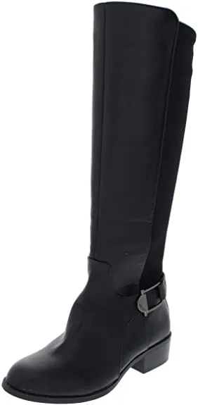 Alfani Womens Kallumm Almond Toe Knee High Fashion Boots, Black, Size 5.5