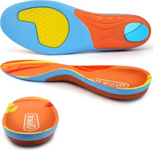 Arch Support Insert Plantar Fasciitis Pain Relief Heel Spur Orthopedic Insole Men Women, Flat Feet Comfort Gel Work Boot Shoe Orthotic Insert Long Time Standing, XL