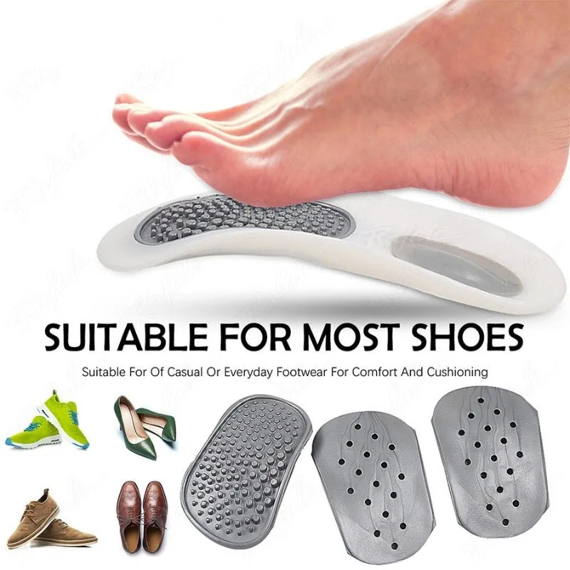 Arch Support Orthopedic Cushions - Plantar Fasciitis Insoles