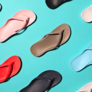 Archies Contoured Arch Support Flip-Flops (colour set 1)