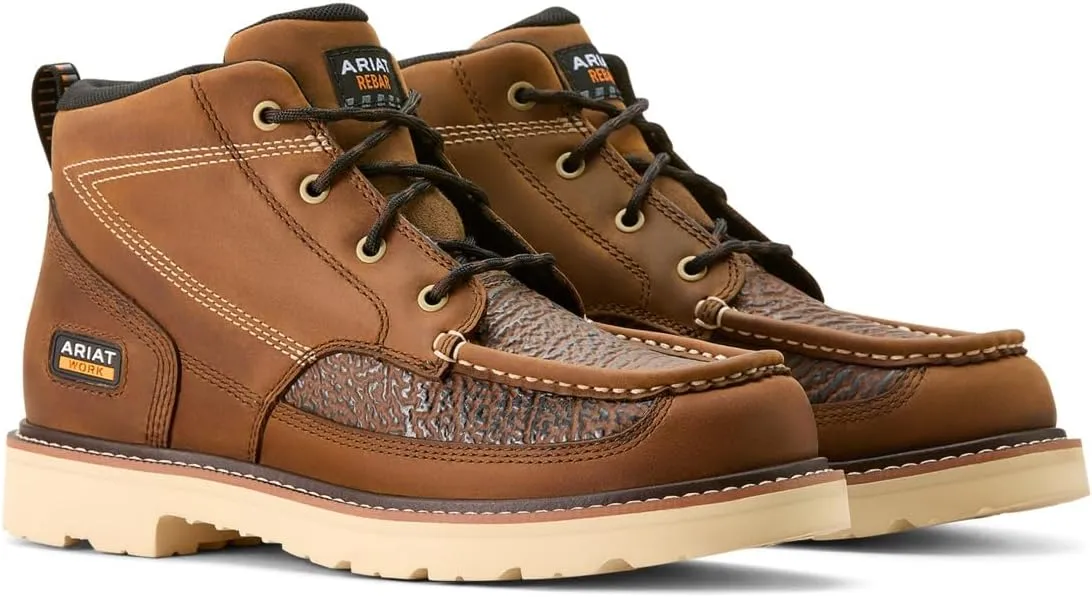 ARIAT Men's Rebar Lift Chukka Work Boot Industrial