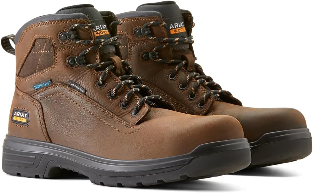 Ariat Men's Turbo 6" Waterproof Carbon Toe Work Boot