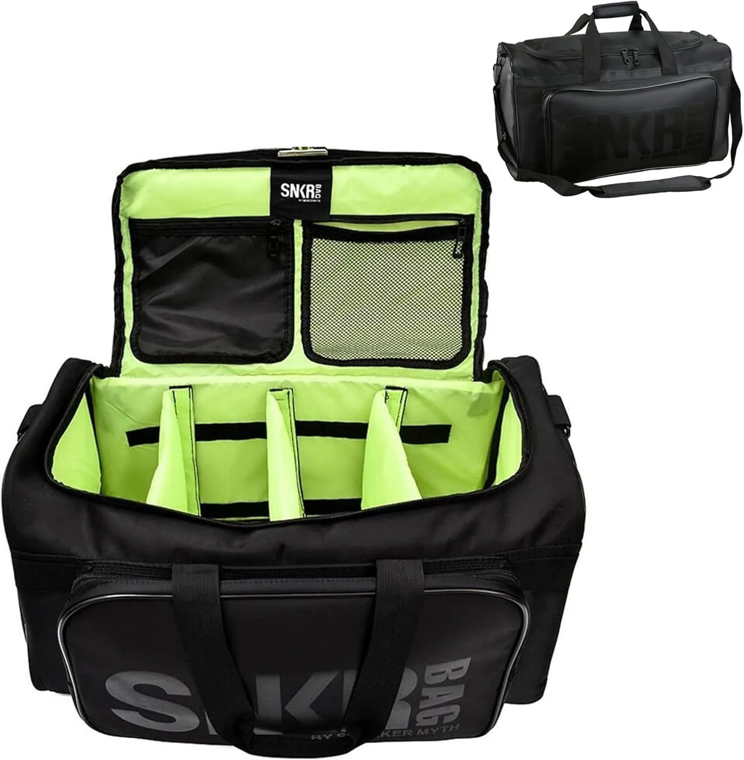 ARTFILIF Shoes Bag for Travel, Travel Sneaker Bag, Shoes Duffle Bag for Travel, Sports Gym Bag for Women and Men with 3 Adjustable Compartments