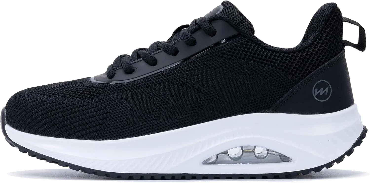 Autper Women Walking Shoes for Plantar Fasciitis Arch Support Orthotic Air Tennis Non Slip Sneakers for Foot and Heel Pain Relief All Day Standing US 5.5-11