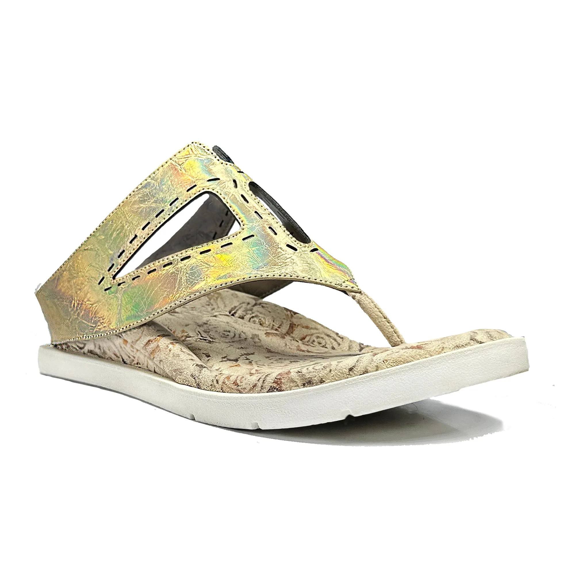 Aziza 2 - Gold flips to Pewter