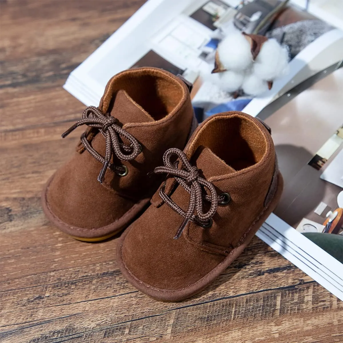 Babelvit Baby Boy Girl Soft Sole Canvas Sneakers Sparkle High Top Lace Up Infant Unisex Ankle Shoes Boots Toddler Newborn Prewalker First Baby Walking Crib Shoes