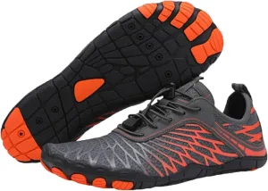 Barefoot Shoes Women, Men, Unisex - Athletic Water Shoes, Black, US Women's Sizes