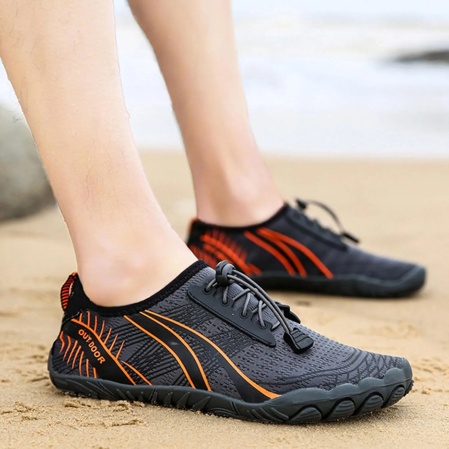 Beach Swim Water Shoes for Men Women Quick Dry Barefoot Aqua Pool Surf Hiking Kayaking Diving Yoga Lightweight Breathable