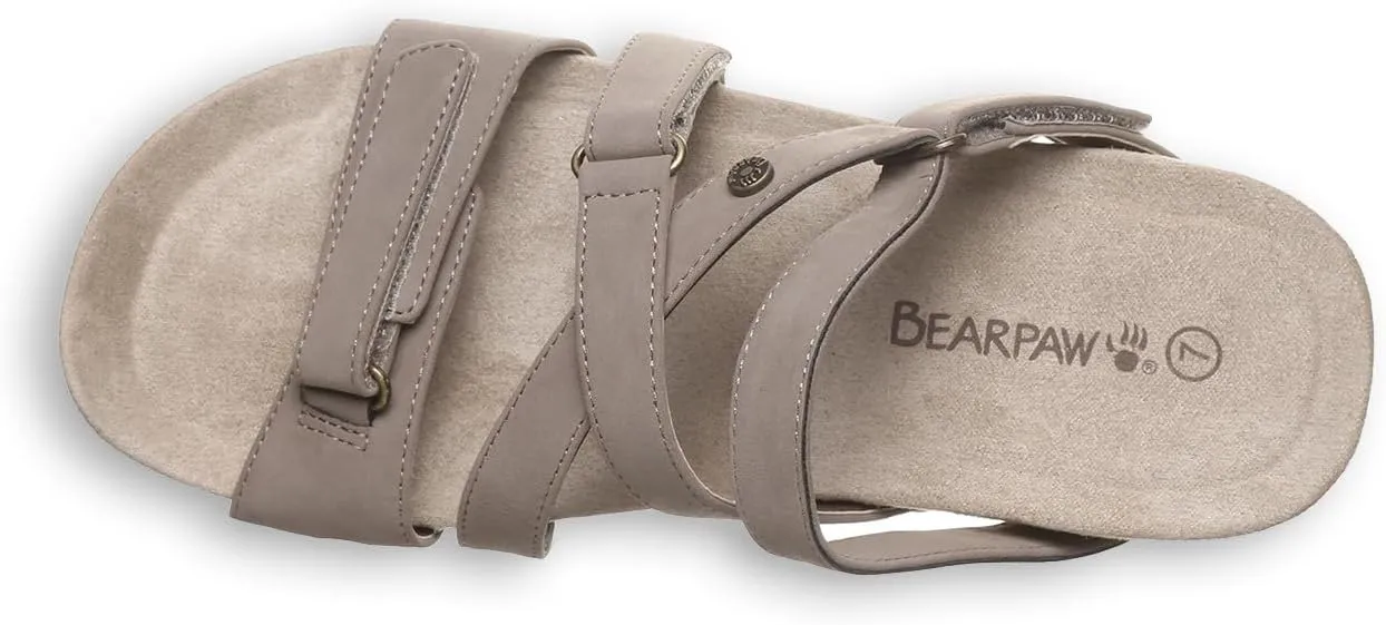 BEARPAW Women's Acacia Sandal | Women's Sandal | Women's Shoe | Comfortable & Lightweight | Multiple Colors & Sizes