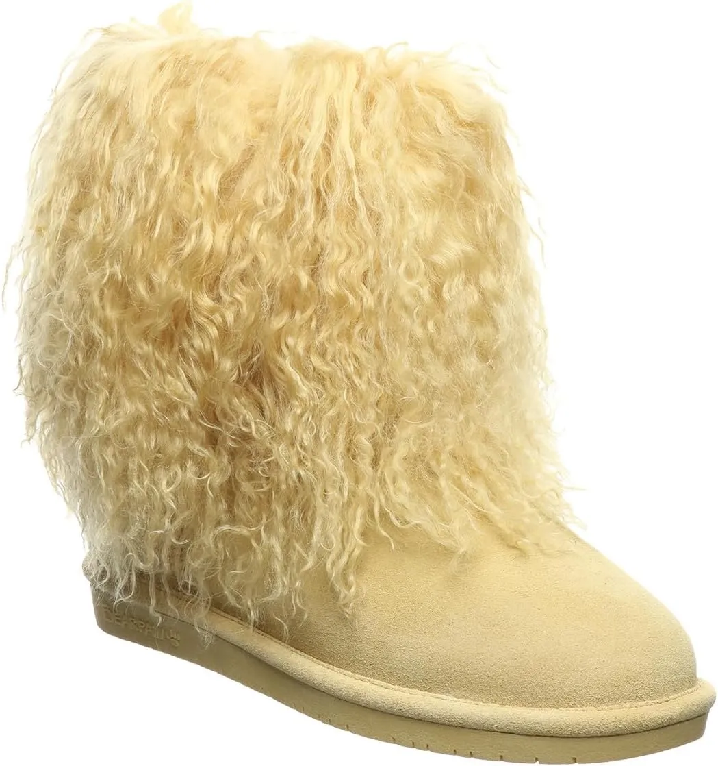 BEARPAW Women's Boo | Women's Boot Classic Suede | Women's Slip On Boot | Comfortable Winter Boot | Multiple Colors & Sizes