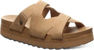 BEARPAW Women's Crux Iced Coffee Sandal Size 8