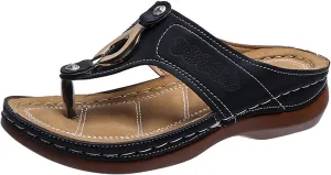Best Slip On Walking Shoes for Women with Arch Support Womens Black Flats Orthopedic Comfort Wedge Sandals for Women Recovery Sandals Women Leather Sandals for Women Dressy Sandals Women with Heels