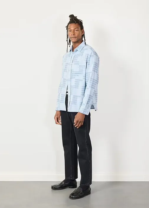 Block Patch Pearce Shirt — BLUE