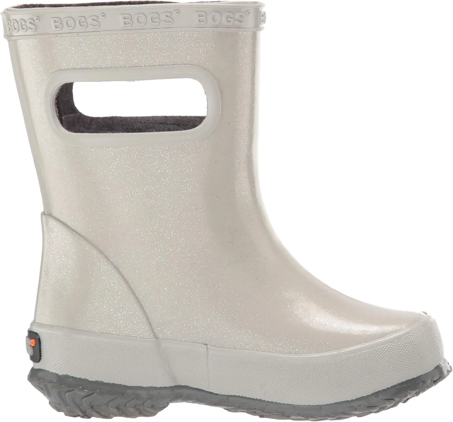 BOGS Unisex-Child Skipper Rubber Waterproof Boys and Girls Rain Boot