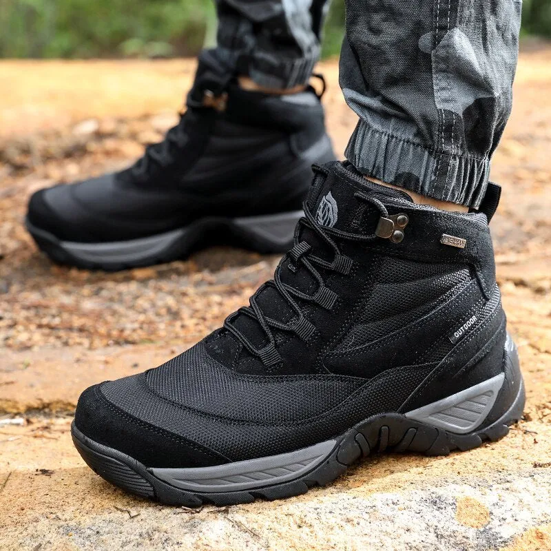 Brand Men's Military Boots Outdoor Non-slip Rubber Desert Hiking Boots