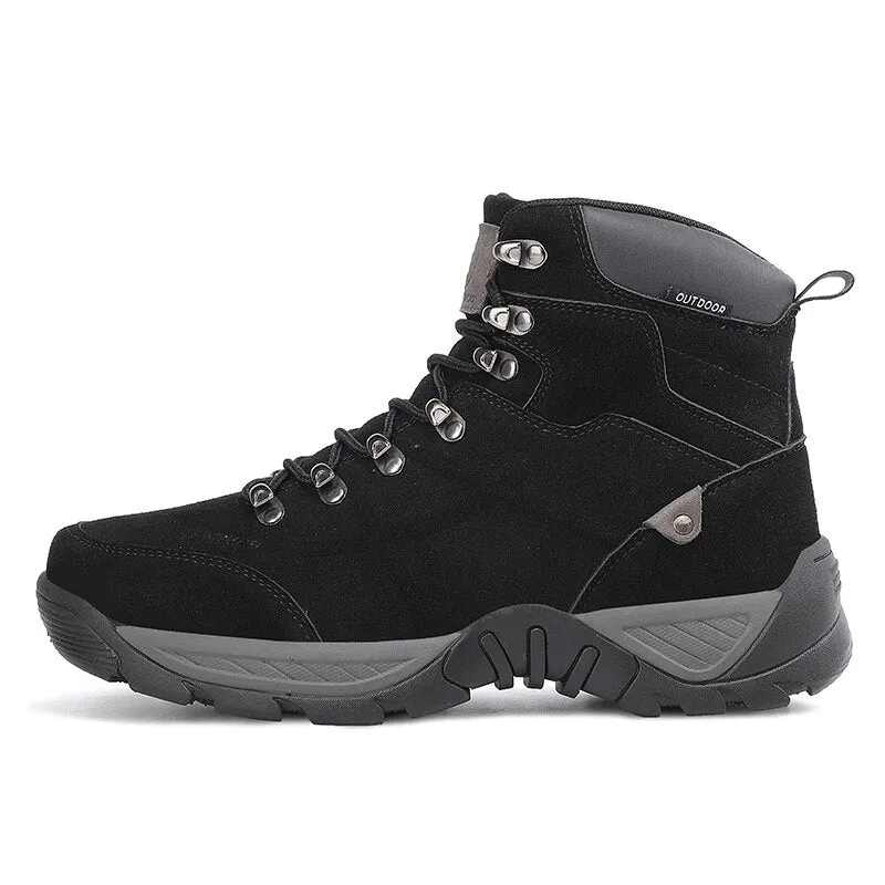 Brand Men's Military Boots Outdoor Non-slip Rubber Desert Hiking Boots