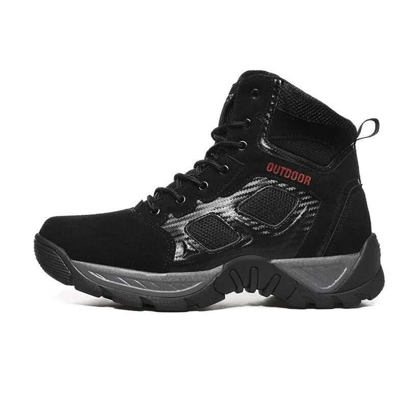 Brand Men's Military Boots Outdoor Non-slip Rubber Desert Hiking Boots