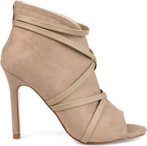 Brinley Co. Womens Center Cutout Bootie