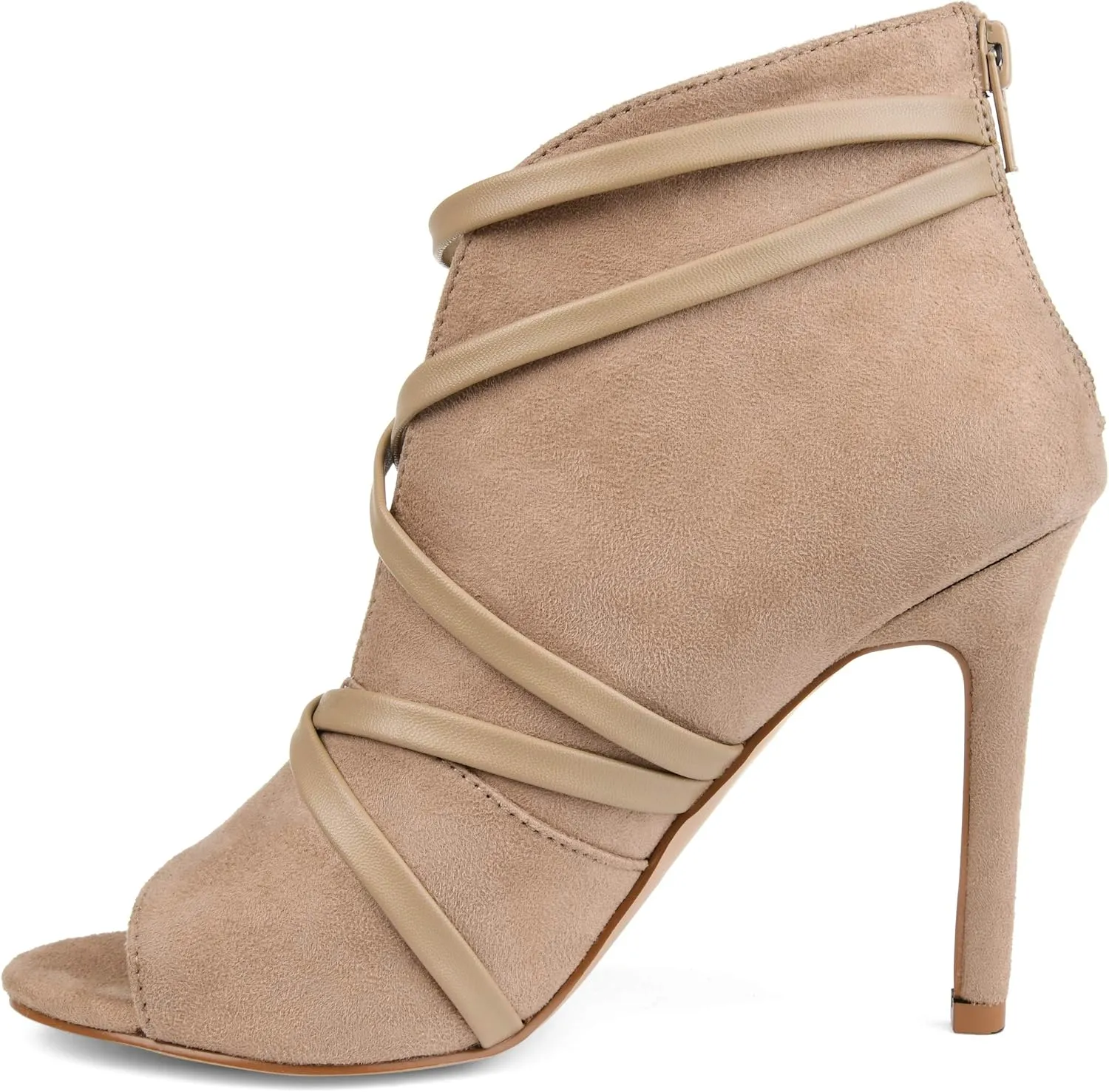 Brinley Co. Womens Center Cutout Bootie
