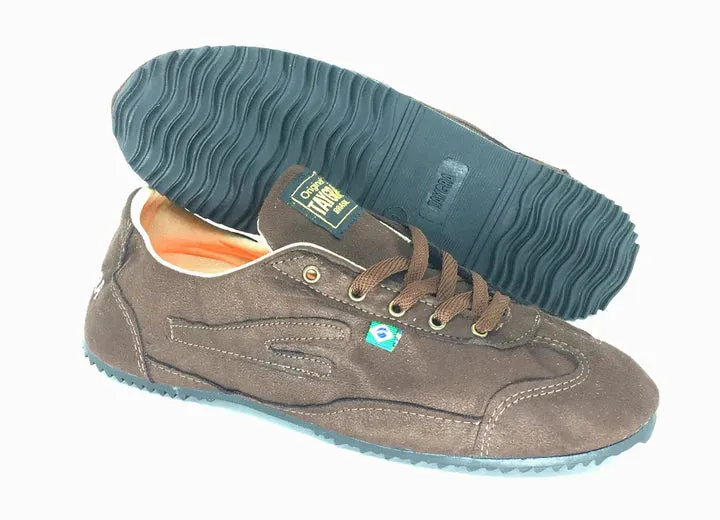 Brown Vegan Suede TAYGRA Sneaker