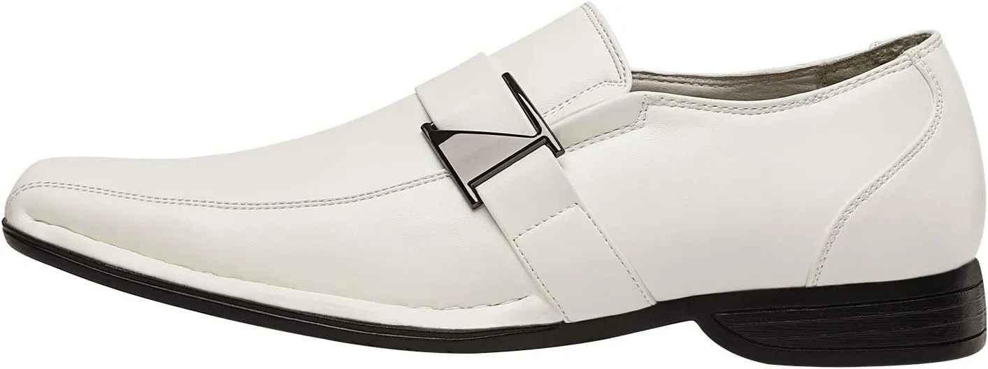Bruno Marc Men's Giorgio Leather Lined Dress Loafers Shoes