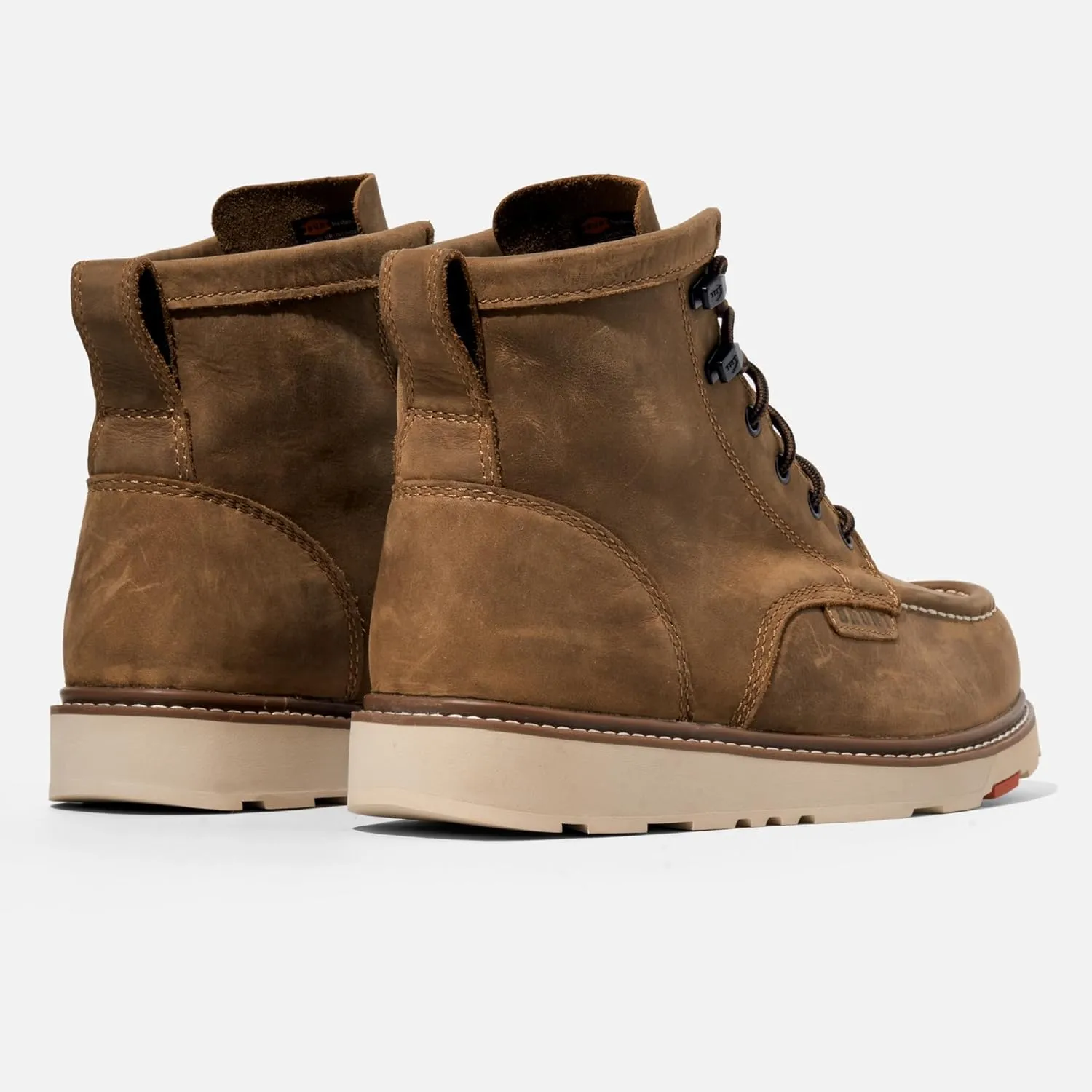 BRUNT Marin Unlined (Soft Toe) - Men Boots, Water-Resistant Leather Wedge Work Boot