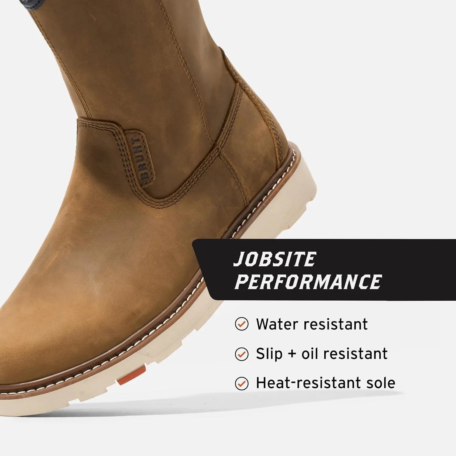 BRUNT Men's The Bolduc Soft Toe Construction Boot