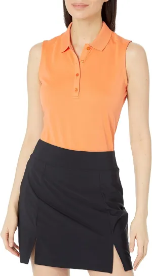 Callaway Women’s Opti-Dri Sleeveless Golf Polo with UV Block Sun Protection, Flexible Fit, Ladies Performance Apparel