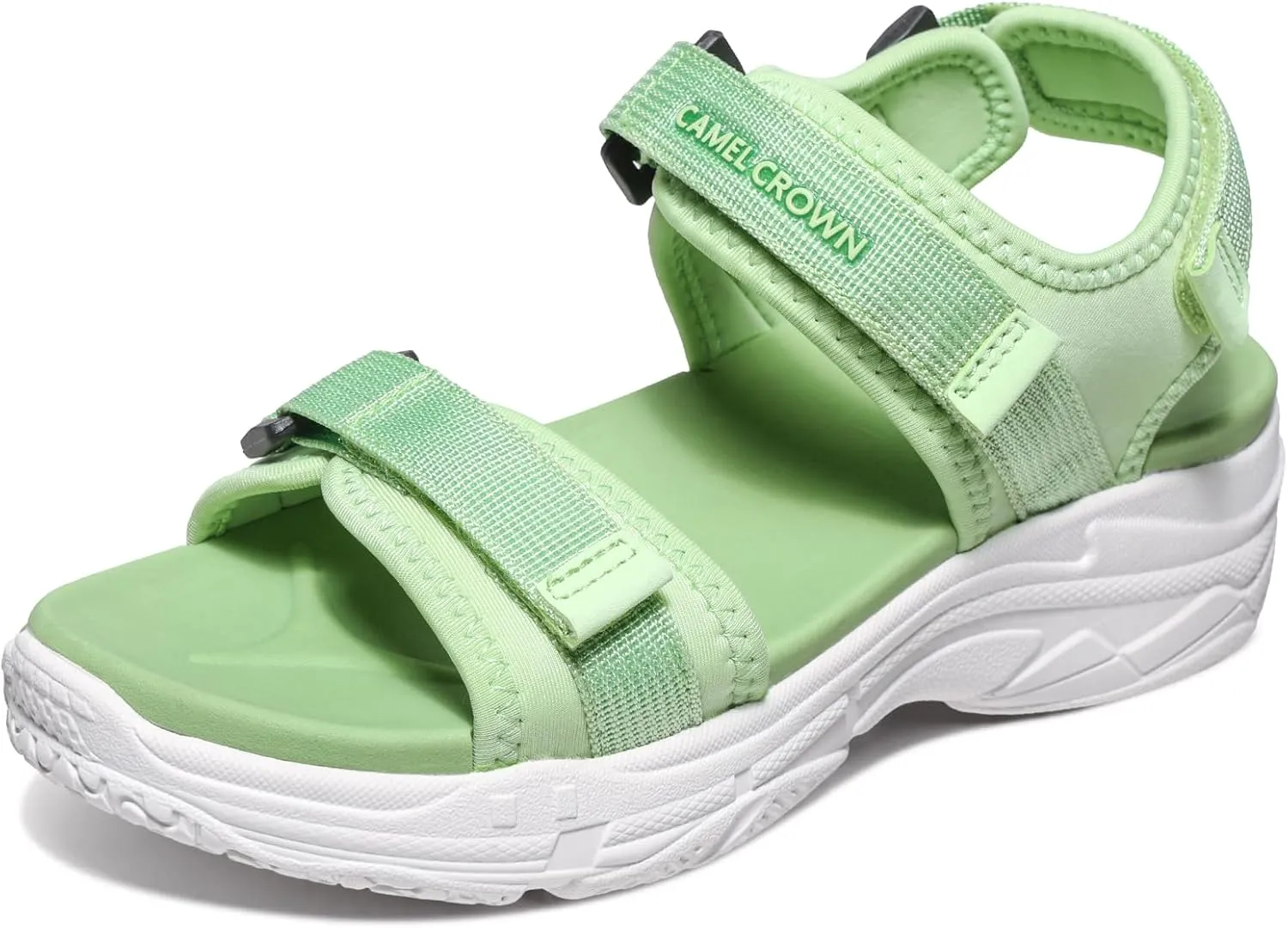 CAMEL CROWN Women's Athletic Sandals Comfortable Outdoor Walking Waterproof Lightweight Girls' Platform Shoes Open Toe Arch Support