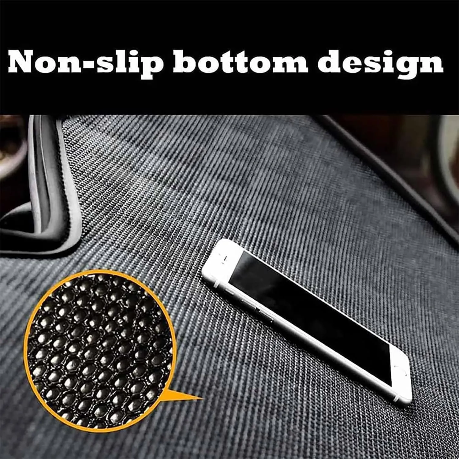 Car Cargo Liners for Mitsubishi Eclipse Cross PHEV 2021 2022 2023, PU Leather Rear Trunk Mats Boot Mats Liner Pad Cargo Tray Liners Carpets All Weather Waterproof Anti-Slip Interior Accessories