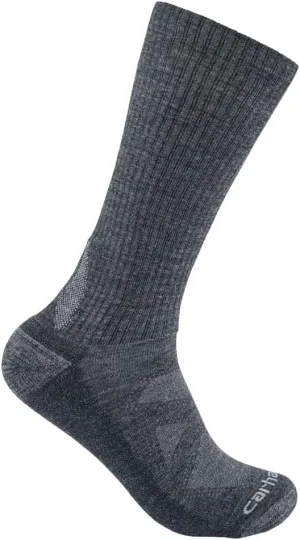 Carhartt Men's Midweight Merino Wool Blend Boot Sock