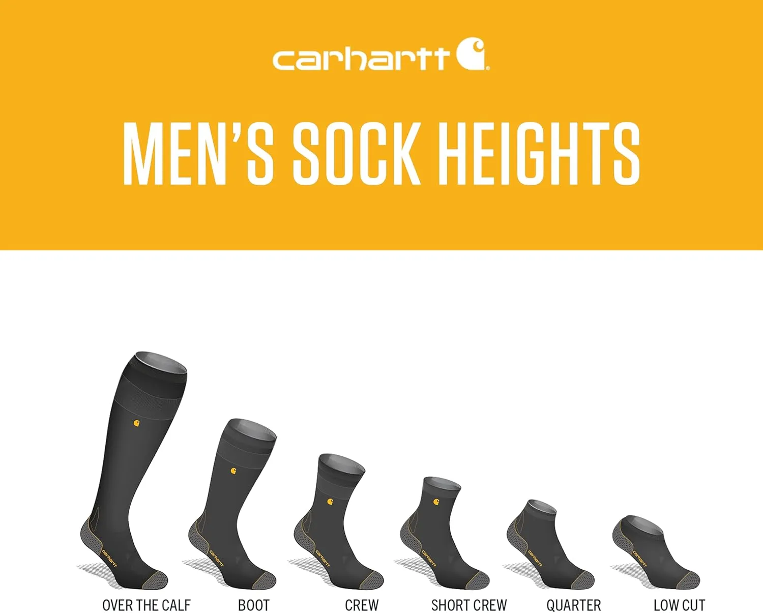 Carhartt Men's Twin Knit Midweight Steel Toe Boot Sock