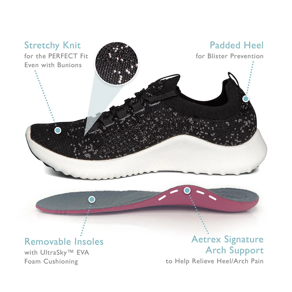 Carly Arch Support Sneakers