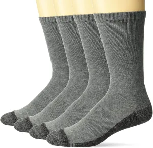 Carolina Ultimate Men's Copper Ultra-dri Seamless Boot Crew Socks 4 Pair Pack